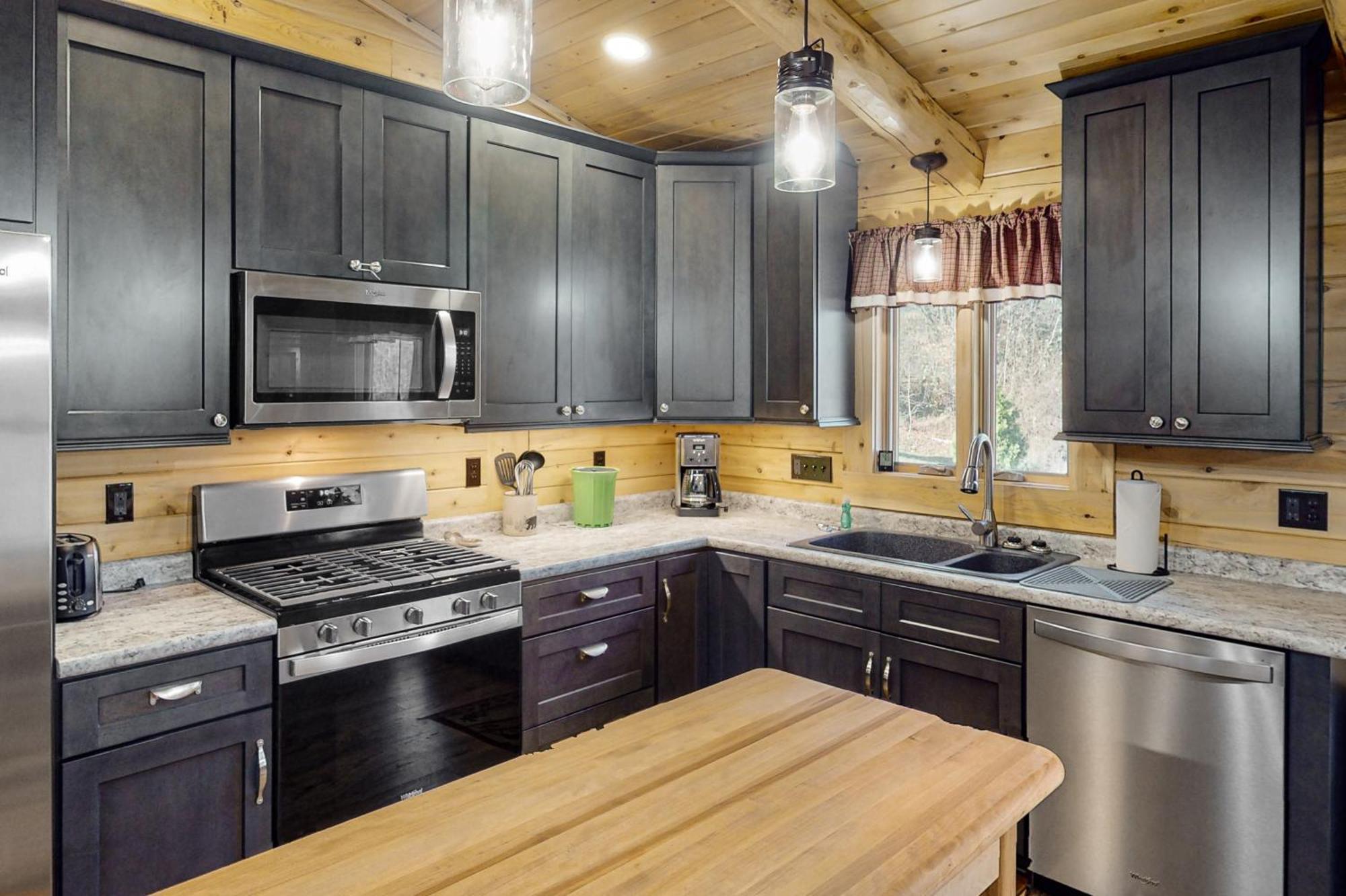 Blackbear Log Cabin Morrisville Exterior foto